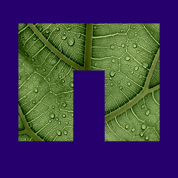 Grünes NetApp Logo vor dunkelblauem Hintergrund