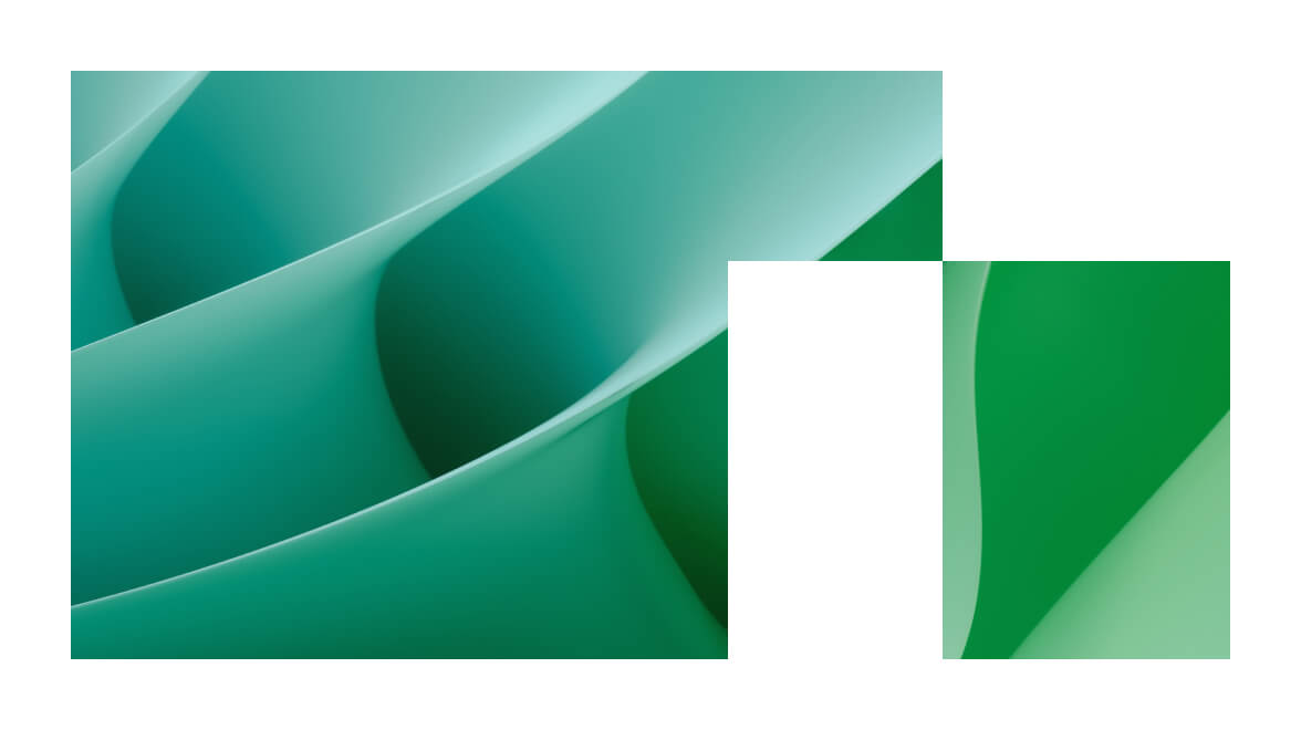 fondo de animación de ondas verdes