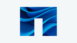青のNetAppロゴ