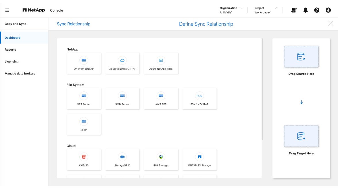 Copy and Sync Console