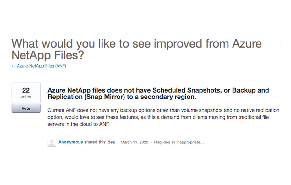 Azure NetApp Files Image