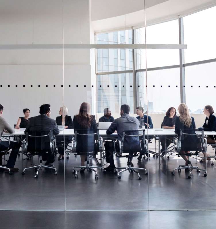 people having a meeting