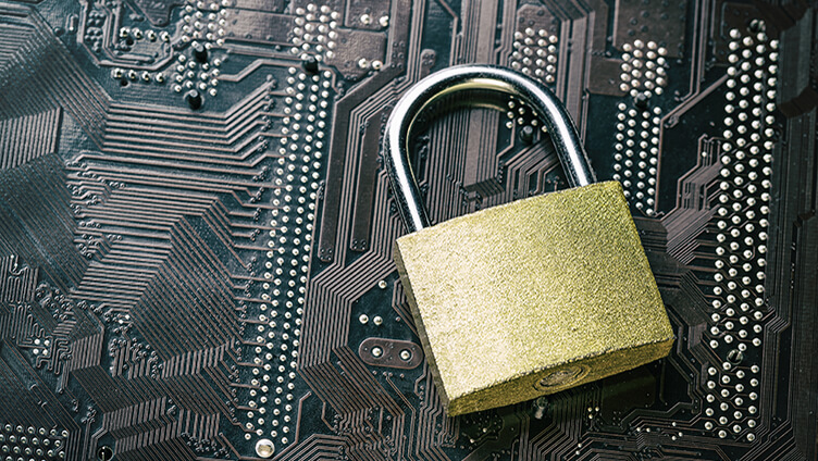 Lock securing data
