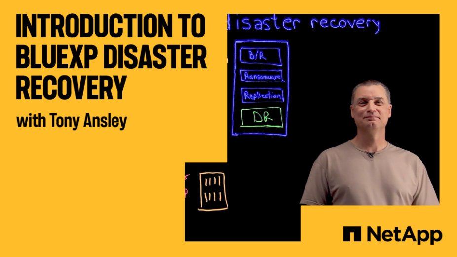 INTRODUCTION TO BLUEXP DISASTER RECOVERY