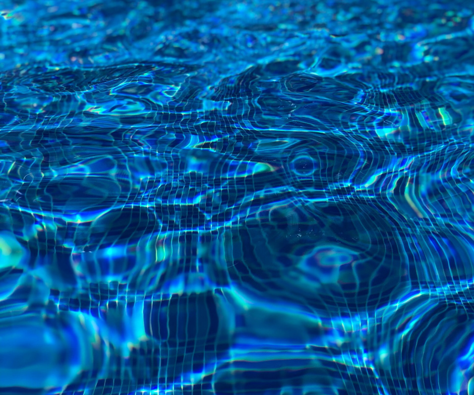 digital animation of data lake waves in blue color