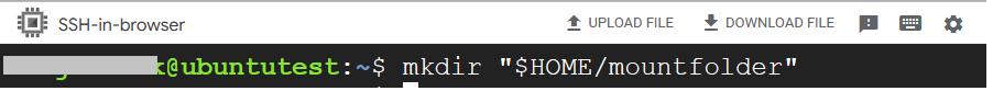 Create directory