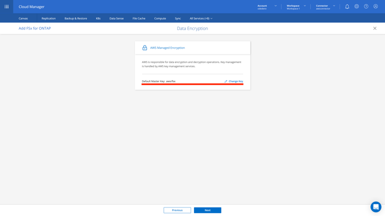 staging.cloudmanager.netapp.com add-working-environment choose-type (AOC) 10