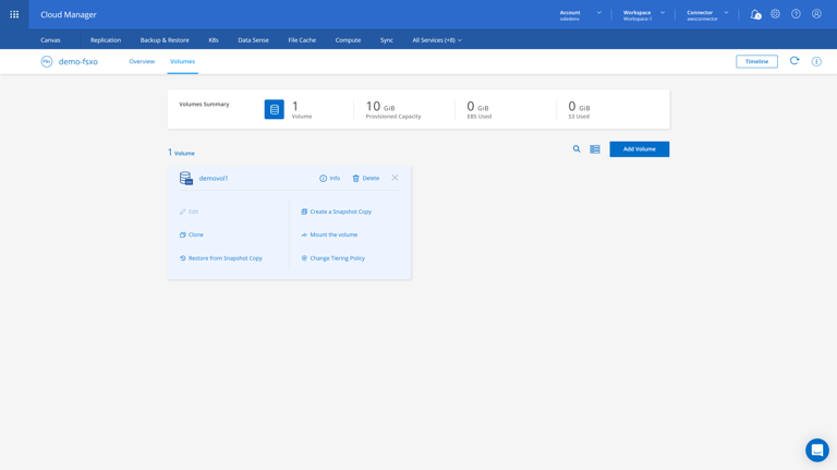 staging.cloudmanager.netapp.com working-environments view=clouds (AOC) 23