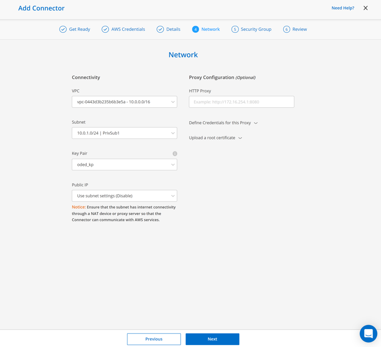 staging.cloudmanager.netapp.com working-environments view=clouds (AOC) 30