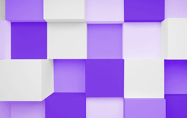 purple and white blocks