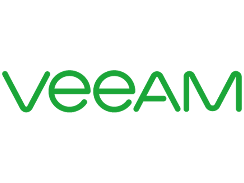 Veeam logo.